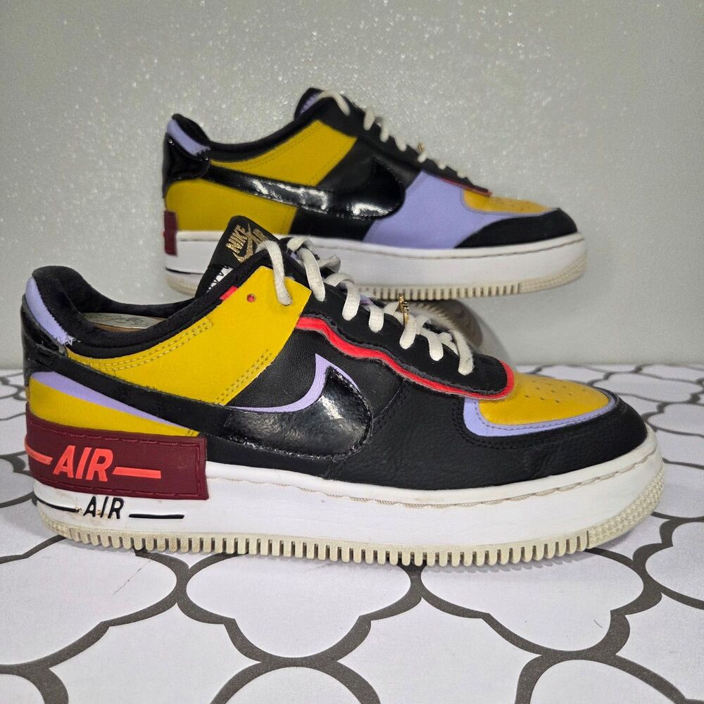 Nike Air Force 1 Shadow ‘Sisters’ Dark Sulfur sz 10 Sisterhood AF1